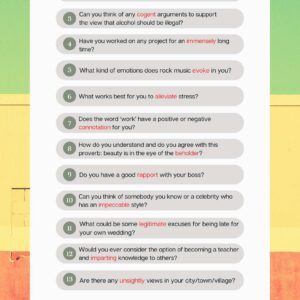 105% Vocabulary & Speaking Upgrade, C1/C2